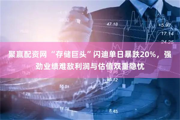 聚赢配资网 “存储巨头”闪迪单日暴跌20%，强劲业绩难敌利润与估值双重隐忧